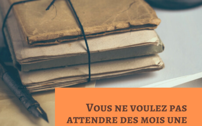 Vous ne voulez pas attendre des mois une hypothétique réponse des maisons d’édition ?